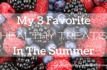 Healthy Treats in the Summer