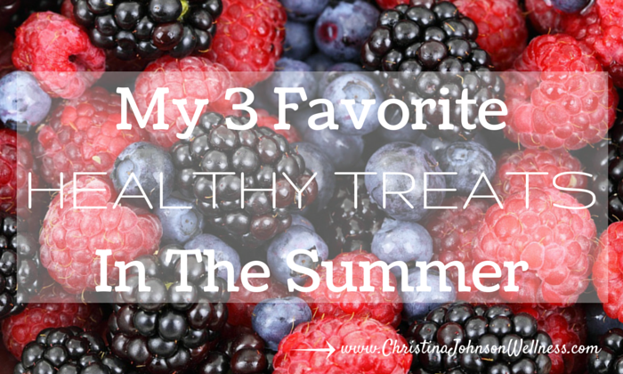 Healthy Treats in the Summer