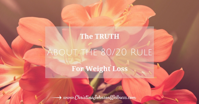 80/20 Rule for Weight Loss