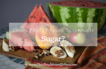 Sugar in fruit