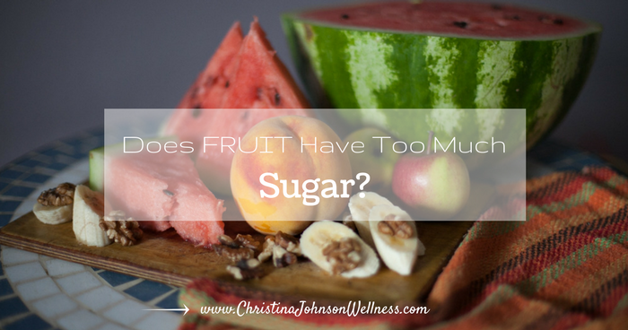 Sugar in fruit